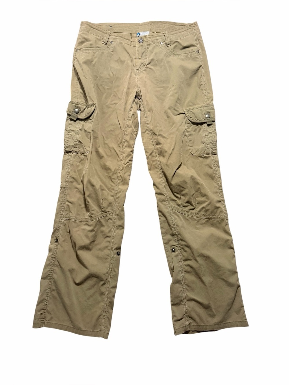 Kuhl Ladies Splash Roll Up Tan Pant Size 10
